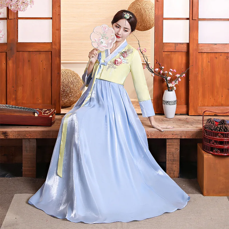 2022 New Traditional Korean Hanbok Clothing For Women Princess Folk Stage Dance Costume Retro Court Wedding Party Hanbok Dress
2022 New Traditional Korean Hanbok Clothing For Women Princess Folk Stage Dance Costume Retro Court Wedding Party Hanbok Dress