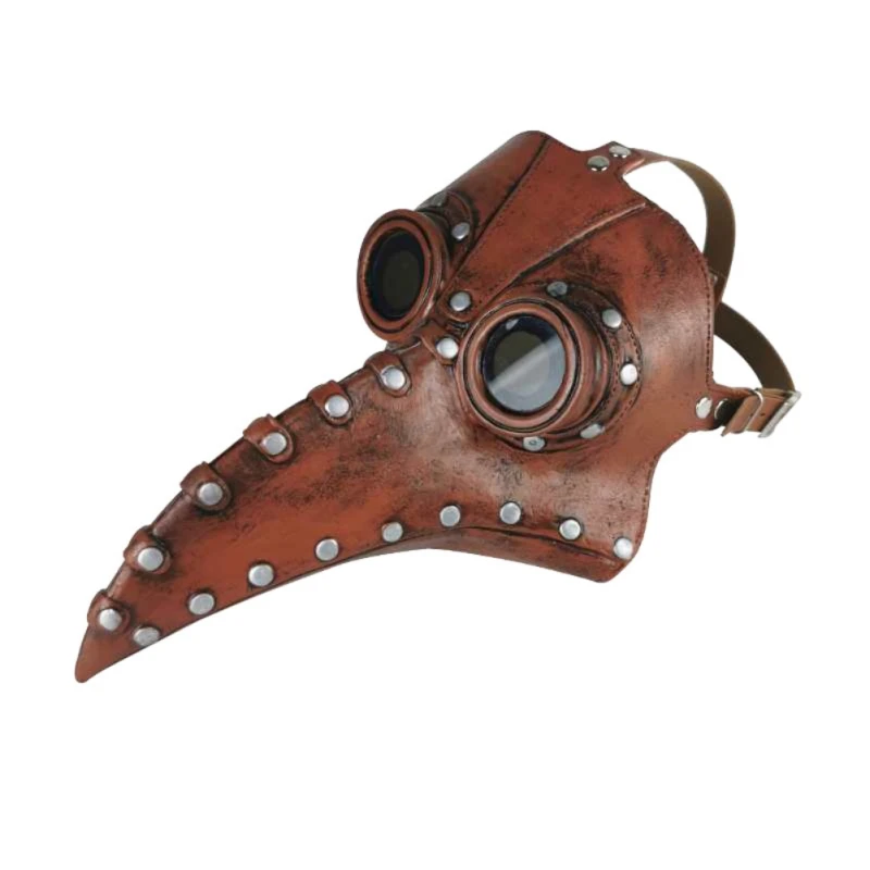 O 2020 New Steampunk Plague Doctor Bird Mask Cloak Set Long Nose Beak Mask Retro Cosplay Masks Halloween Party Costume Props
O 2020 New Steampunk Plague Doctor Bird Mask Cloak Set Long Nose Beak Mask Retro Cosplay Masks Halloween Party Costume Props
