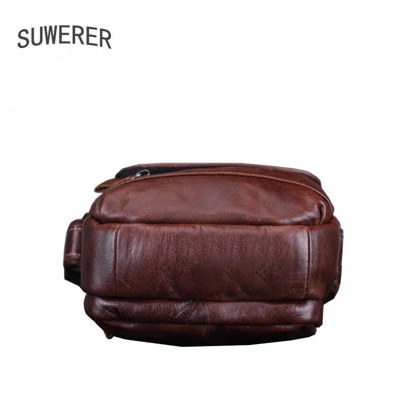 SUWERER Genuine Leather bag Leather shoulder bag messenger bag casual small bag shoulder bag real cowhide leather men bag
SUWERER Genuine Leather bag Leather shoulder bag messenger bag casual small bag shoulder bag real cowhide leather men bag