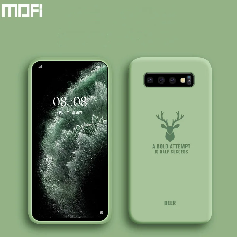 Чехол MOFi для Samsung Galaxy S10 чехол S9 S8 S10e + Plus мягкие противоударные силиконовые чехлы