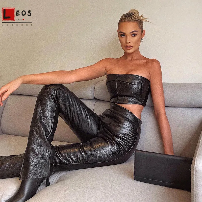 Sexy Women Sets Suits Breast Wrap Crop Tops High Waist Pants 2 Pieces Summer Skinny Casual Club Party Lady Streetwear Outfits
Sexy Women Sets Suits Breast Wrap Crop Tops High Waist Pants 2 Pieces Summer Skinny Casual Club Party Lady Streetwear Outfits