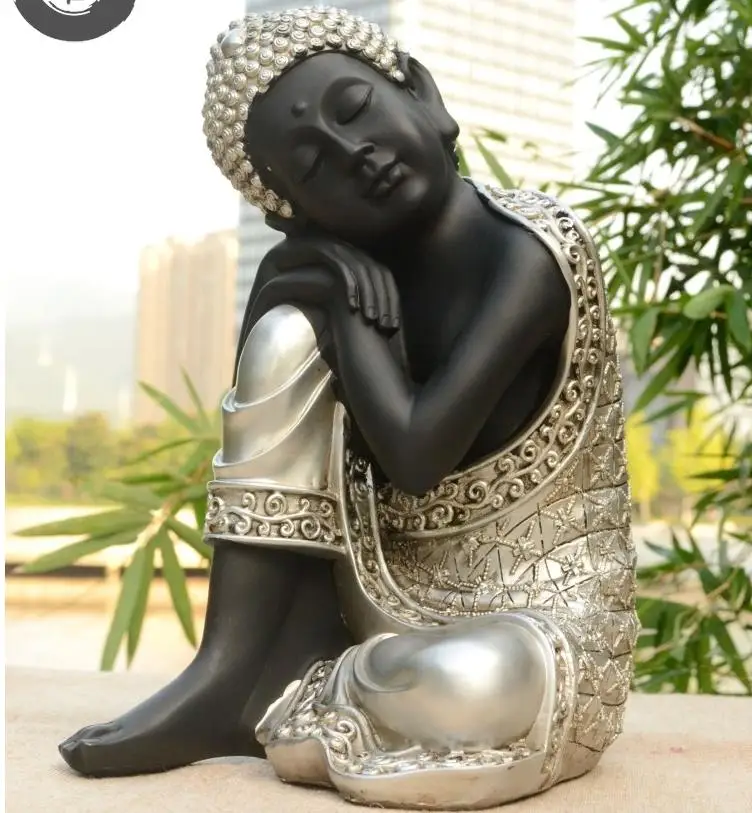 Скульптура спящего Будды в юго-восточном азиатском стиле, статуя Будды, статуэтка Будды, украшение дзен, тайская статуэтка Будды спящего
Скульптура спящего Будды в юго-восточном азиатском стиле, статуя Будды, статуэтка Будды, украшение дзен, тайская статуэтка Будды спящего