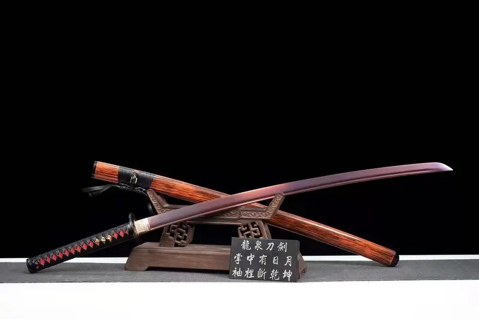 Handmade Strong Battle Japanese Sword Saber Sharp Spring Steel Blade Samurai Katana Full Tang
Handmade Strong Battle Japanese Sword Saber Sharp Spring Steel Blade Samurai Katana Full Tang