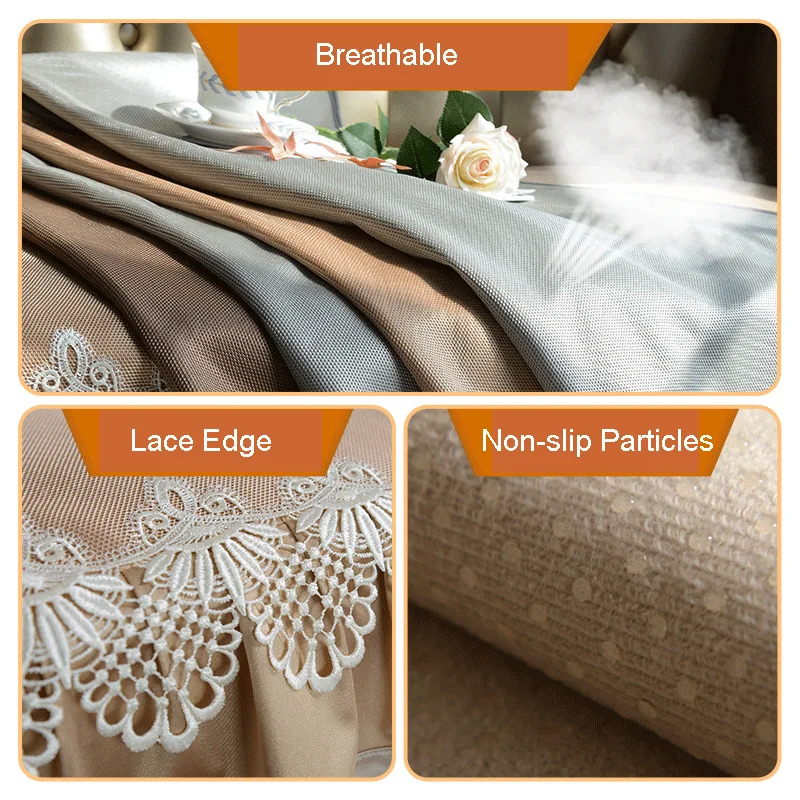 European Summer Ice Cool Lace Sofa Cover 1/2/3/4 Seats Luxury Couch Slipcovers Armchair Cover Furniture Towel Non Slip Washable
European Summer Ice Cool Lace Sofa Cover 1/2/3/4 Seats Luxury Couch Slipcovers Armchair Cover Furniture Towel Non Slip Washable