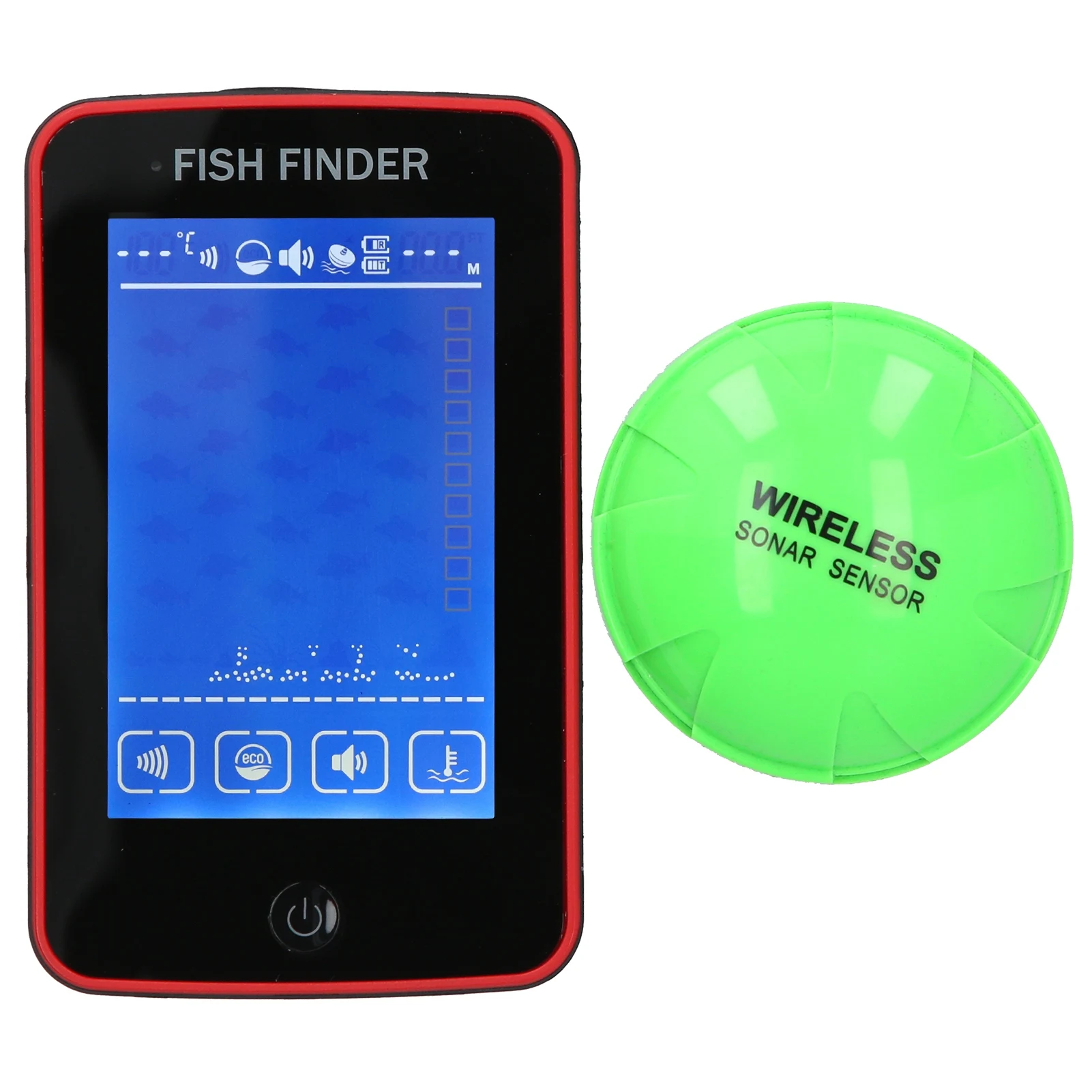 0.6-80m 125KHz Colorful Touching Screen Depth Fish Finder Wireless Ecological Detector Fishing Tool Depth Fish Finder
0.6-80m 125KHz Colorful Touching Screen Depth Fish Finder Wireless Ecological Detector Fishing Tool Depth Fish Finder