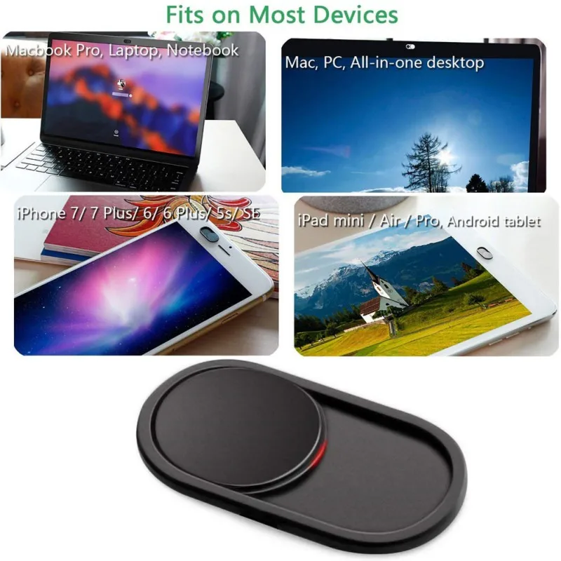 1/3 Pcs Webcam Cover Phone Privacy Sticker Sliding Camera Cover With Anti Spy Metal Material
1/3 Pcs Webcam Cover Phone Privacy Sticker Sliding Camera Cover With Anti Spy Metal Material