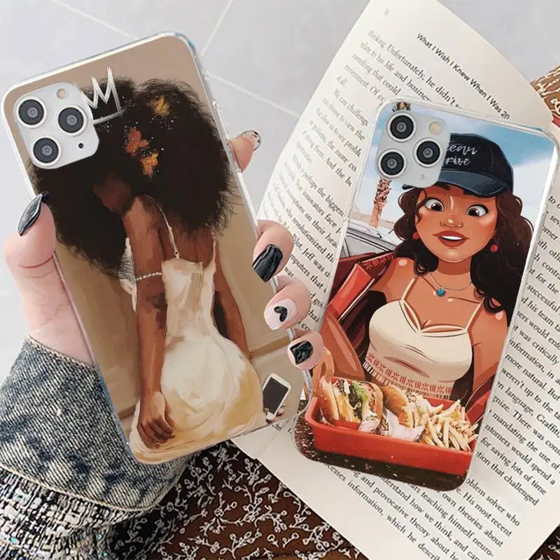 Beautiful Afro Girls Phone Case for iphone 13 8 7 6 6S Plus X 5S SE 2020 XR 11 12 mini pro XS MAX
Beautiful Afro Girls Phone Case for iphone 13 8 7 6 6S Plus X 5S SE 2020 XR 11 12 mini pro XS MAX