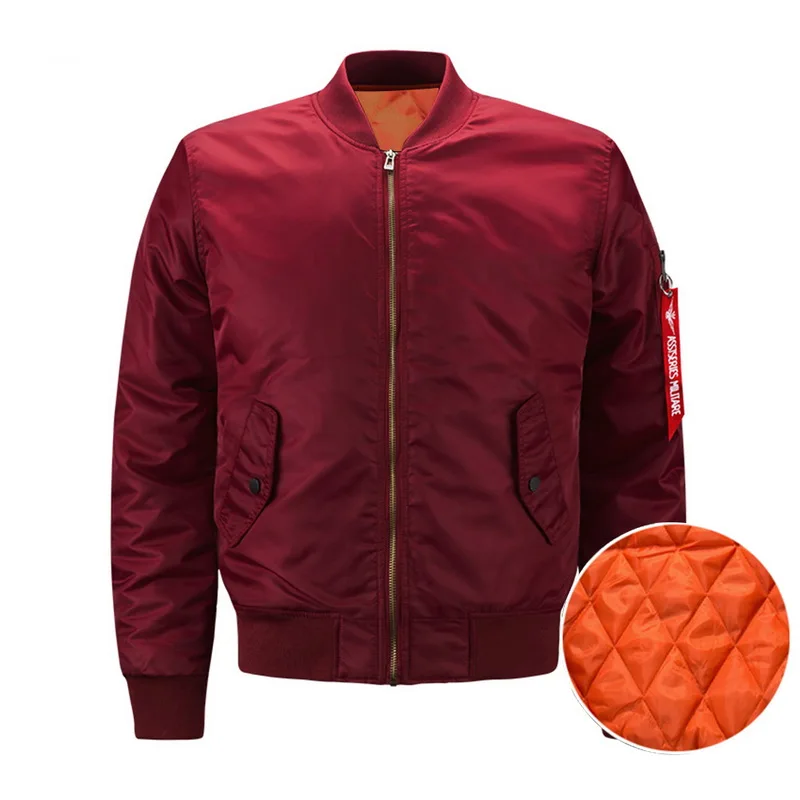 Vogue Men's Winter Jacket Fashion Fall Zipper Closure Baseball MA-1 Short Bomber Jacket Warm Coat Casual Male Clothes Outwear
Vogue Men's Winter Jacket Fashion Fall Zipper Closure Baseball MA-1 Short Bomber Jacket Warm Coat Casual Male Clothes Outwear