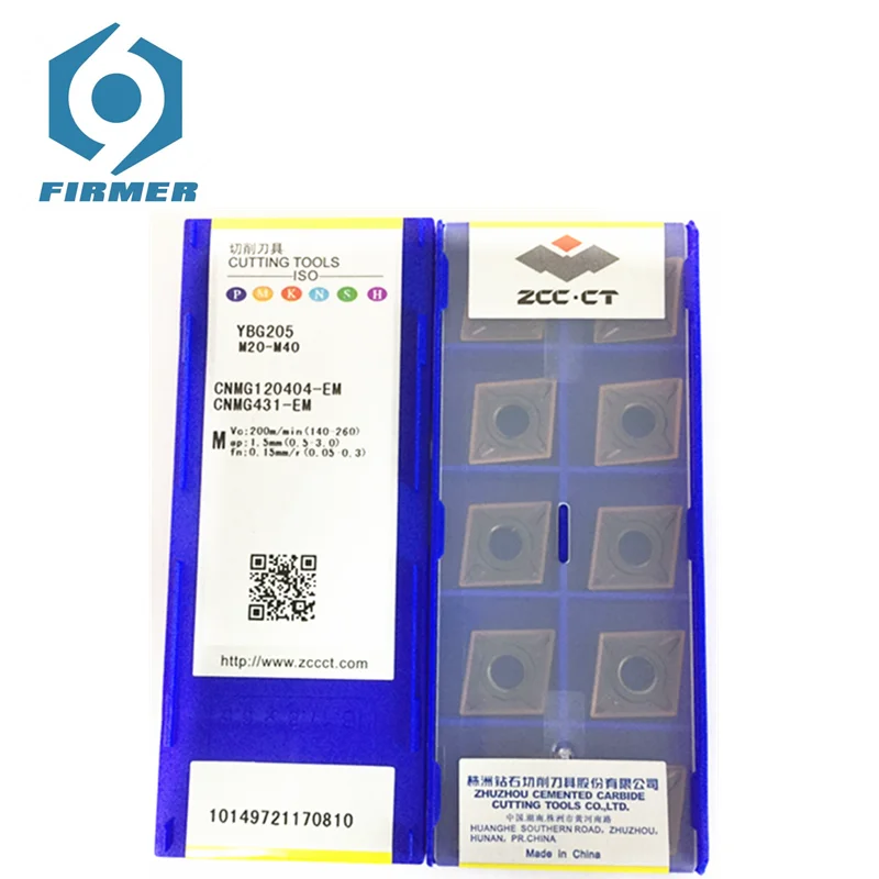 Original ZCCCT CNC Lathe Blade CNMG120408 CNMG120404-EM YBG205 Carbide Insert Lathe Turning Tool Cutting Tool Lathe Blade
Original ZCCCT CNC Lathe Blade CNMG120408 CNMG120404-EM YBG205 Carbide Insert Lathe Turning Tool Cutting Tool Lathe Blade