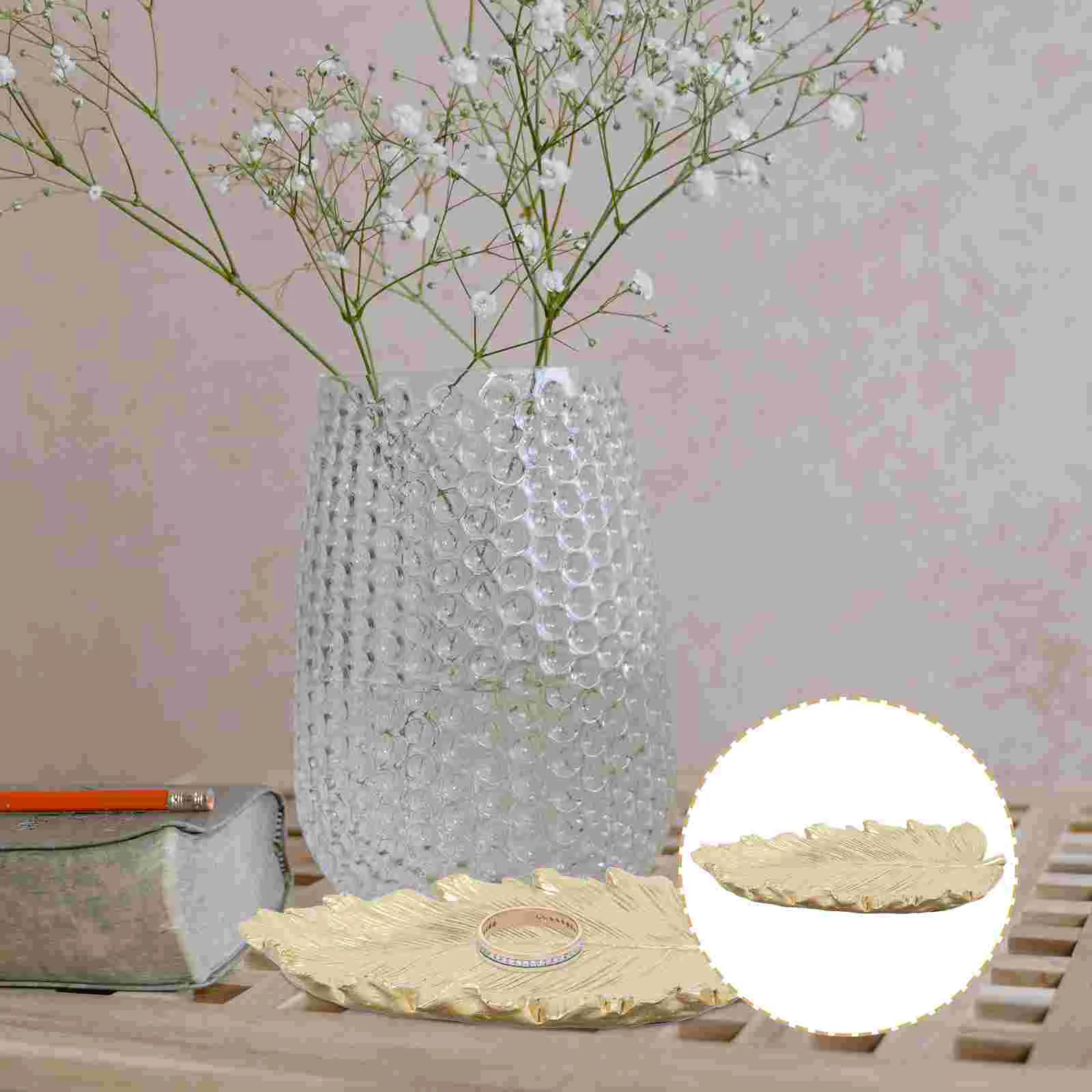 1PC Jewelry Leaf Shape Plate Rings Necklaces Wedding Tray Leaf Crafts Decoration
1PC Jewelry Leaf Shape Plate Rings Necklaces Wedding Tray Leaf Crafts Decoration