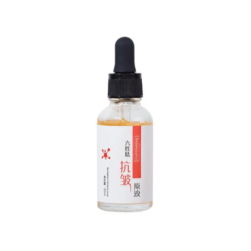 Hexapeptide anti-wrinkle original liquid lifting tightening moisturizing anti-aging facial serum skin care solution 15ml 30m
Hexapeptide anti-wrinkle original liquid lifting tightening moisturizing anti-aging facial serum skin care solution 15ml 30m