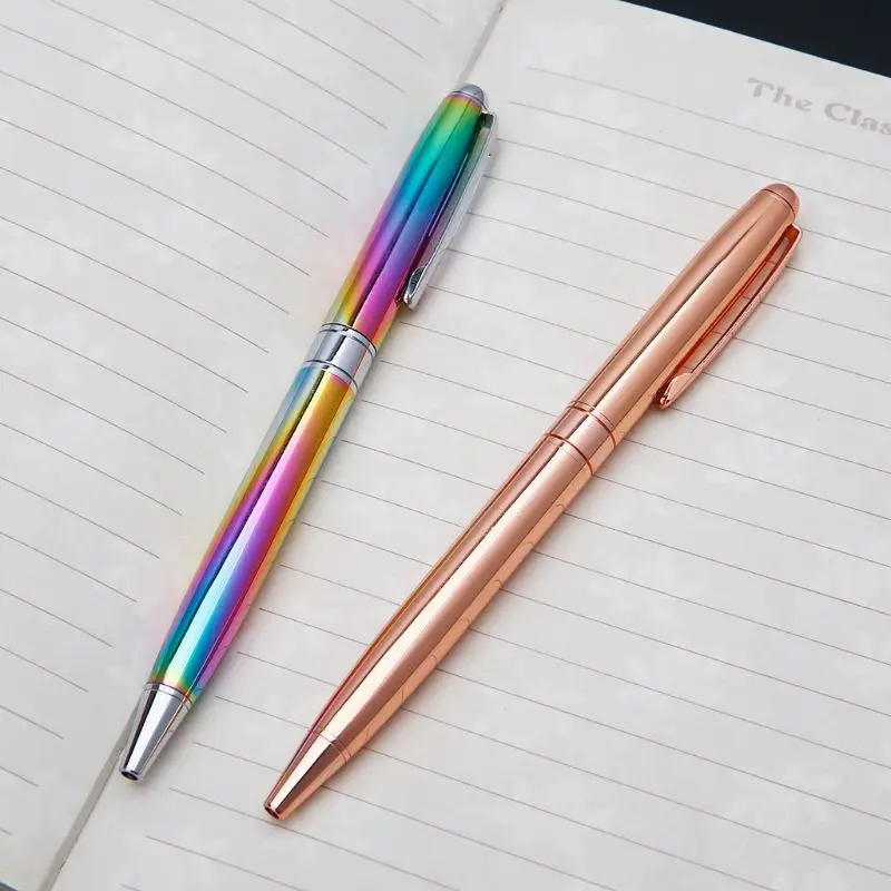 W3JD Luxury Metal Ballpoint Pen Business Office Medium Nib Black Ink Pens Writing School Supplies Stationery
W3JD Luxury Metal Ballpoint Pen Business Office Medium Nib Black Ink Pens Writing School Supplies Stationery