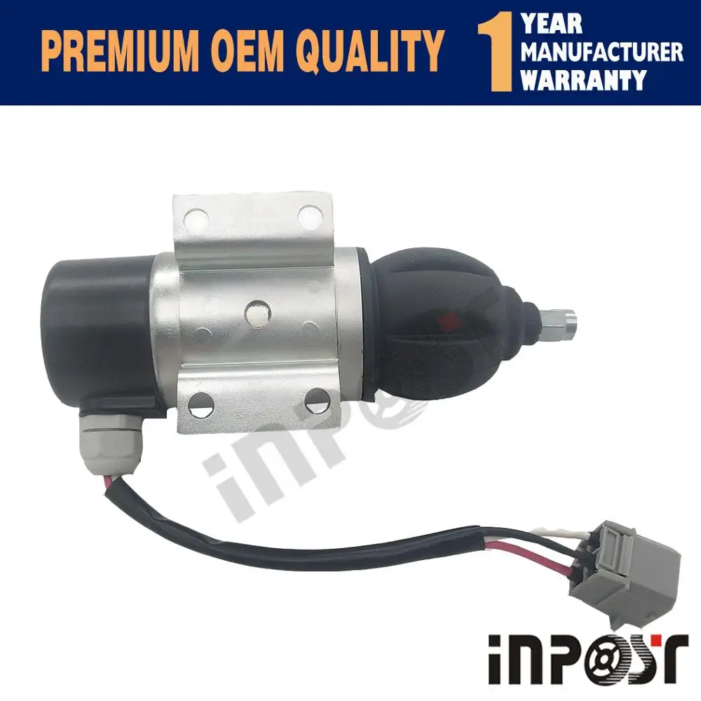 Fuel Shutdown Solenoid Valve OE52318 24v For Perkins 2006 3008 3012 Series Volvo Penta 872825 873754 1830592 872458 881969 
Fuel Shutdown Solenoid Valve OE52318 24v For Perkins 2006 3008 3012 Series Volvo Penta 872825 873754 1830592 872458 881969