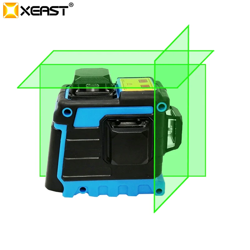 XEAST Laser Level 12 Lines 3D Level Self-Leveling 360 Horizontal And Vertical Cross Super Powerful Green Laser Level
XEAST Laser Level 12 Lines 3D Level Self-Leveling 360 Horizontal And Vertical Cross Super Powerful Green Laser Level