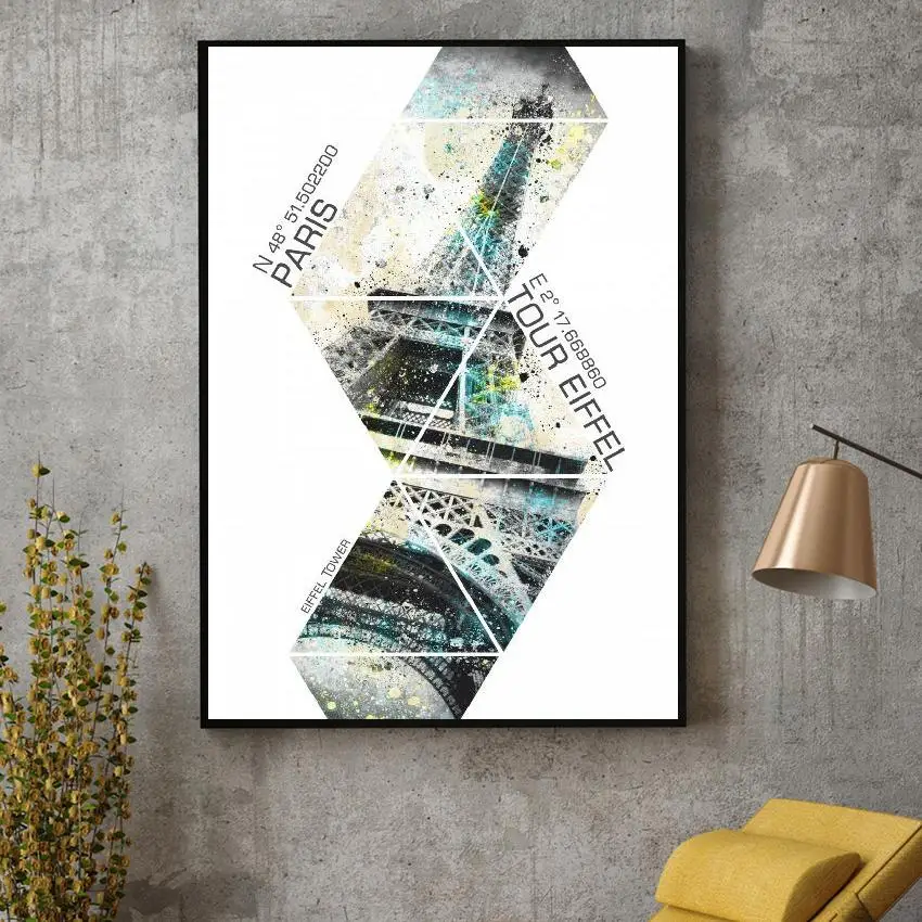 Abstract Coordinates Eiffel Tower Canvas Painting Wall Art Pictures Prints Home Decor Wall Poster Decoration For Living Room
Abstract Coordinates Eiffel Tower Canvas Painting Wall Art Pictures Prints Home Decor Wall Poster Decoration For Living Room
