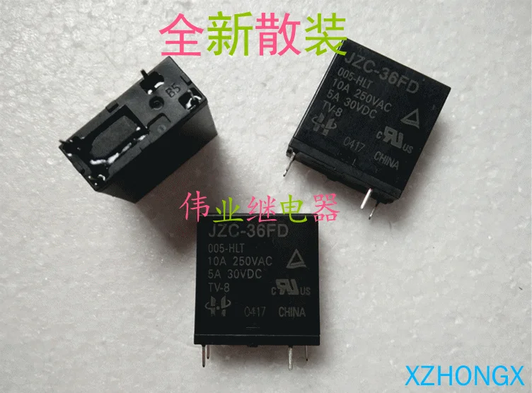 JZC-36FD 005-HLT реле HF36FD 4 PIN | Электронные компоненты и принадлежности