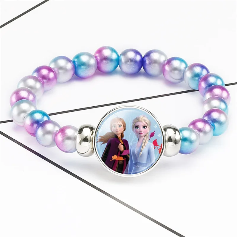 Disney Princess Frozen 2 Bracelet Alloy Glass Bead Bracelet Wish Gift Aisha and Anna Girl Birthday Party Baby Shower Party
Disney Princess Frozen 2 Bracelet Alloy Glass Bead Bracelet Wish Gift Aisha and Anna Girl Birthday Party Baby Shower Party