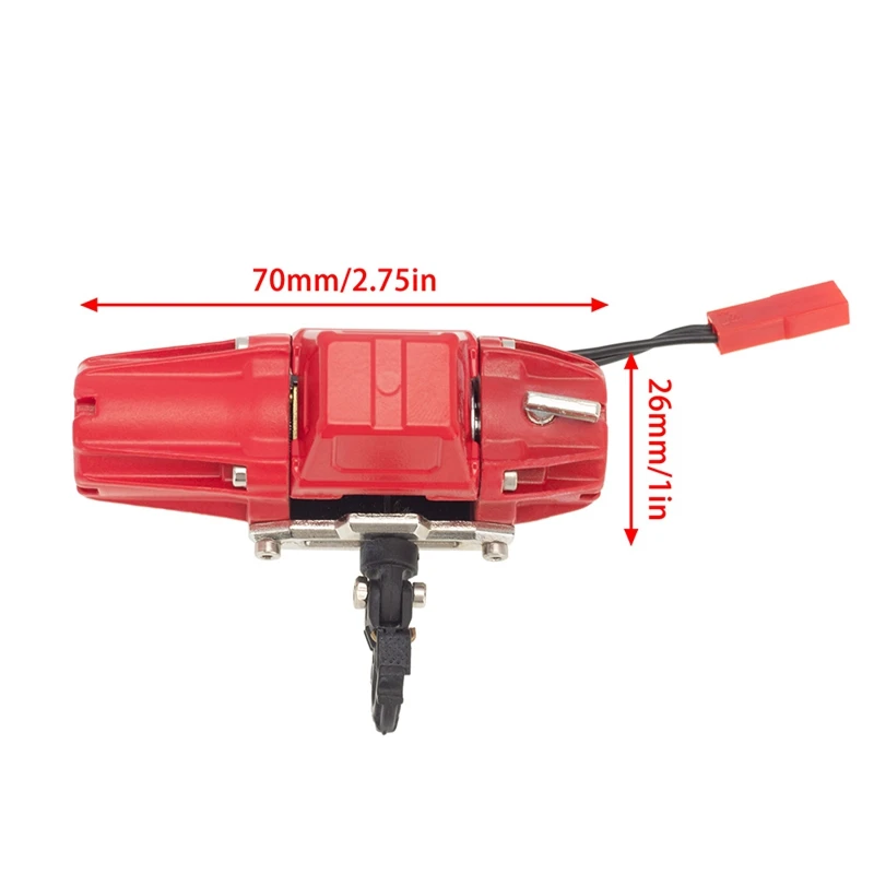 RC Car Metal Automatic Simulated Winch for 1/10 RC Crawler Car Axial SCX10 90046 AXI03007 D90 Traxxas TRX-4 Redcat 
RC Car Metal Automatic Simulated Winch for 1/10 RC Crawler Car Axial SCX10 90046 AXI03007 D90 Traxxas TRX-4 Redcat