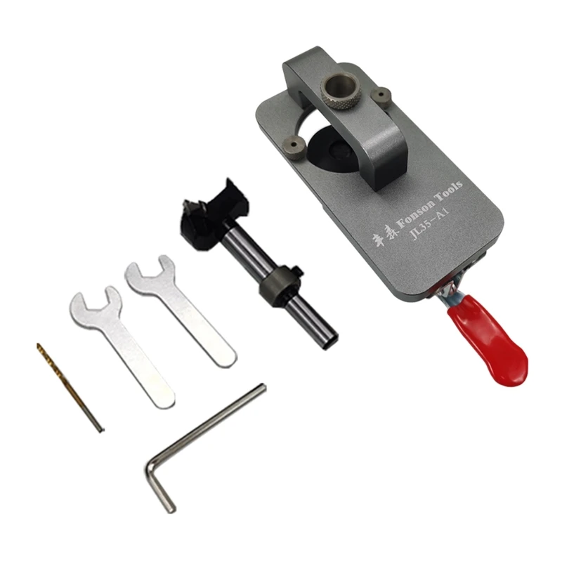 L9BE 35mm Hinge Hole Jig Drill Guide Set, Closet Door Hole Jig, Puncher Hinge Drilling Tool Set, For Cabinet Door Boring Locator
L9BE 35mm Hinge Hole Jig Drill Guide Set, Closet Door Hole Jig, Puncher Hinge Drilling Tool Set, For Cabinet Door Boring Locator