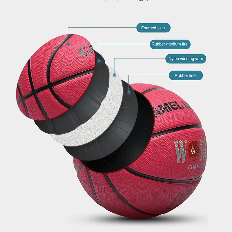 CAMEL Official Wear-resistant Adult Game Basketball Youth Middle School Students Sports Training Outdoor No. 7 Basketballs
CAMEL Official Wear-resistant Adult Game Basketball Youth Middle School Students Sports Training Outdoor No. 7 Basketballs