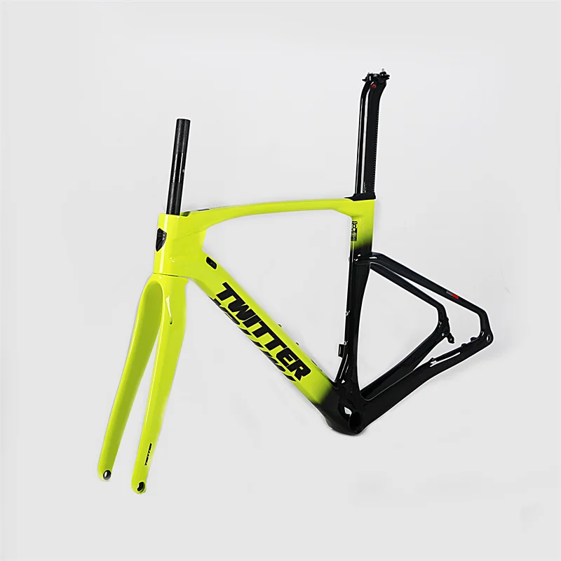 TWITTER2021Cross Country Road Bike 700*40CS Gravel Carbon Fiber Road Bike Frame carbon road bike frame bike frame carbon Matte
TWITTER2021Cross Country Road Bike 700*40CS Gravel Carbon Fiber Road Bike Frame carbon road bike frame bike frame carbon Matte