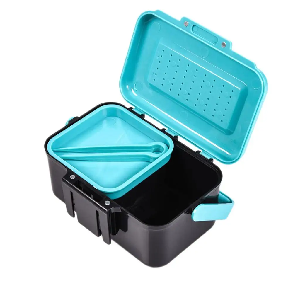 Portable Bait Storage Box Worm Fishing Tackle Live Bait Container Box Hanging Waist Live Bait Box Fishing Tackle Accessory Box
Portable Bait Storage Box Worm Fishing Tackle Live Bait Container Box Hanging Waist Live Bait Box Fishing Tackle Accessory Box