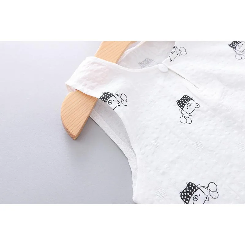 Baby Girls Summer Round Neck Sleeveless Top + Shorts Set Children Kids Casual Clothing Suit Two-Piece Boy Cartoon Printed Outfit
Baby Girls Summer Round Neck Sleeveless Top + Shorts Set Children Kids Casual Clothing Suit Two-Piece Boy Cartoon Printed Outfit