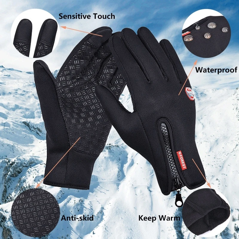 Motocross Gloves for Winter Warm Moto Gloves Touch Screen Windproof Outdoor Sport Gloves Warm Women Man Anti-slip Waterproof
Motocross Gloves for Winter Warm Moto Gloves Touch Screen Windproof Outdoor Sport Gloves Warm Women Man Anti-slip Waterproof