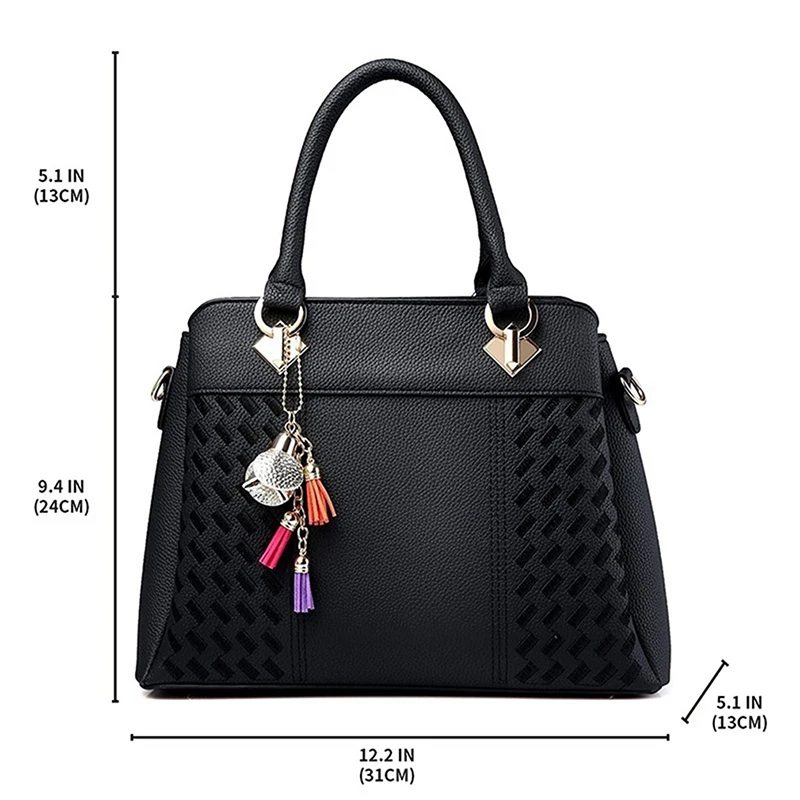 Hot Sale Women Totes Solid Tassel Handbag Party Purse Large Capacity Ladies Messenger Crossbody Shoulder Bags
Hot Sale Women Totes Solid Tassel Handbag Party Purse Large Capacity Ladies Messenger Crossbody Shoulder Bags