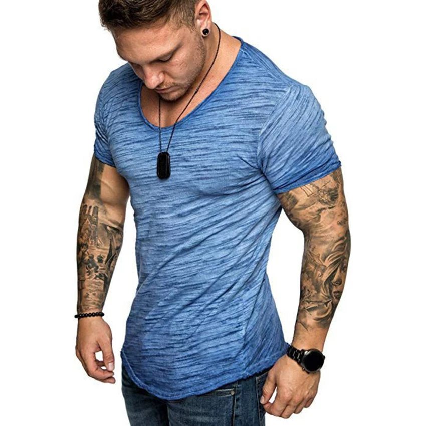 Футболка мужская модная футболка мужская уличная одежда с коротким рукавом на каждый день с круглым вырезом Фитнес Футболка костюмы челове...
Футболка мужская модная футболка мужская уличная одежда с коротким рукавом на каждый день с круглым вырезом Фитнес Футболка костюмы челове...