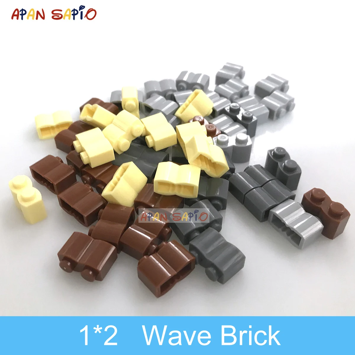 100pcs DIY Building Blocks Figures Wave Bricks 1x2 Dots Educational Creative Plastic Toys for Children Compatible With 30136
100pcs DIY Building Blocks Figures Wave Bricks 1x2 Dots Educational Creative Plastic Toys for Children Compatible With 30136