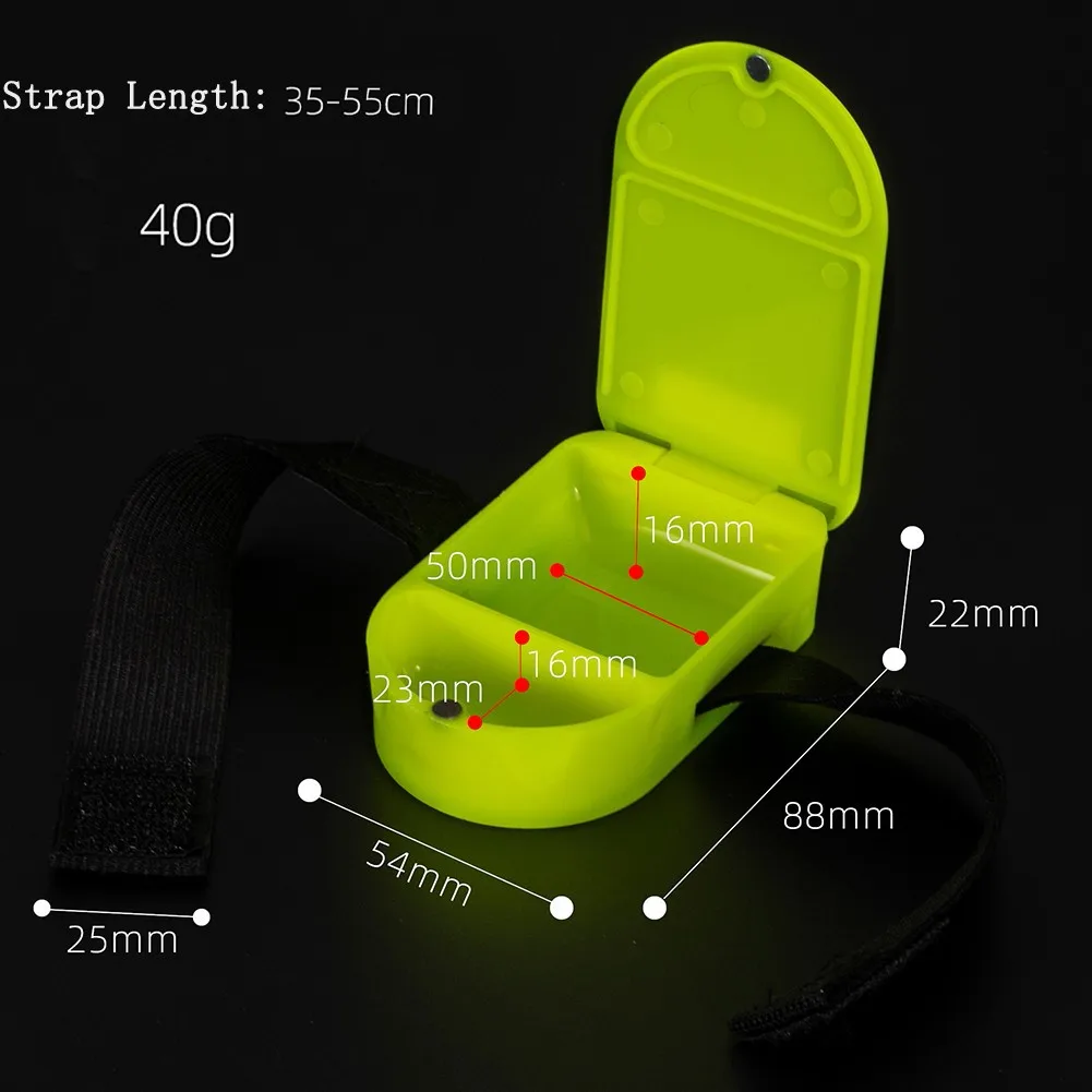 Fishing Bait Tackle Box Waist Belt Carrier Lure Holder Container Waist Yellow Bandage Bait Tin Worm-proof Box Fishing Equipment
Fishing Bait Tackle Box Waist Belt Carrier Lure Holder Container Waist Yellow Bandage Bait Tin Worm-proof Box Fishing Equipment