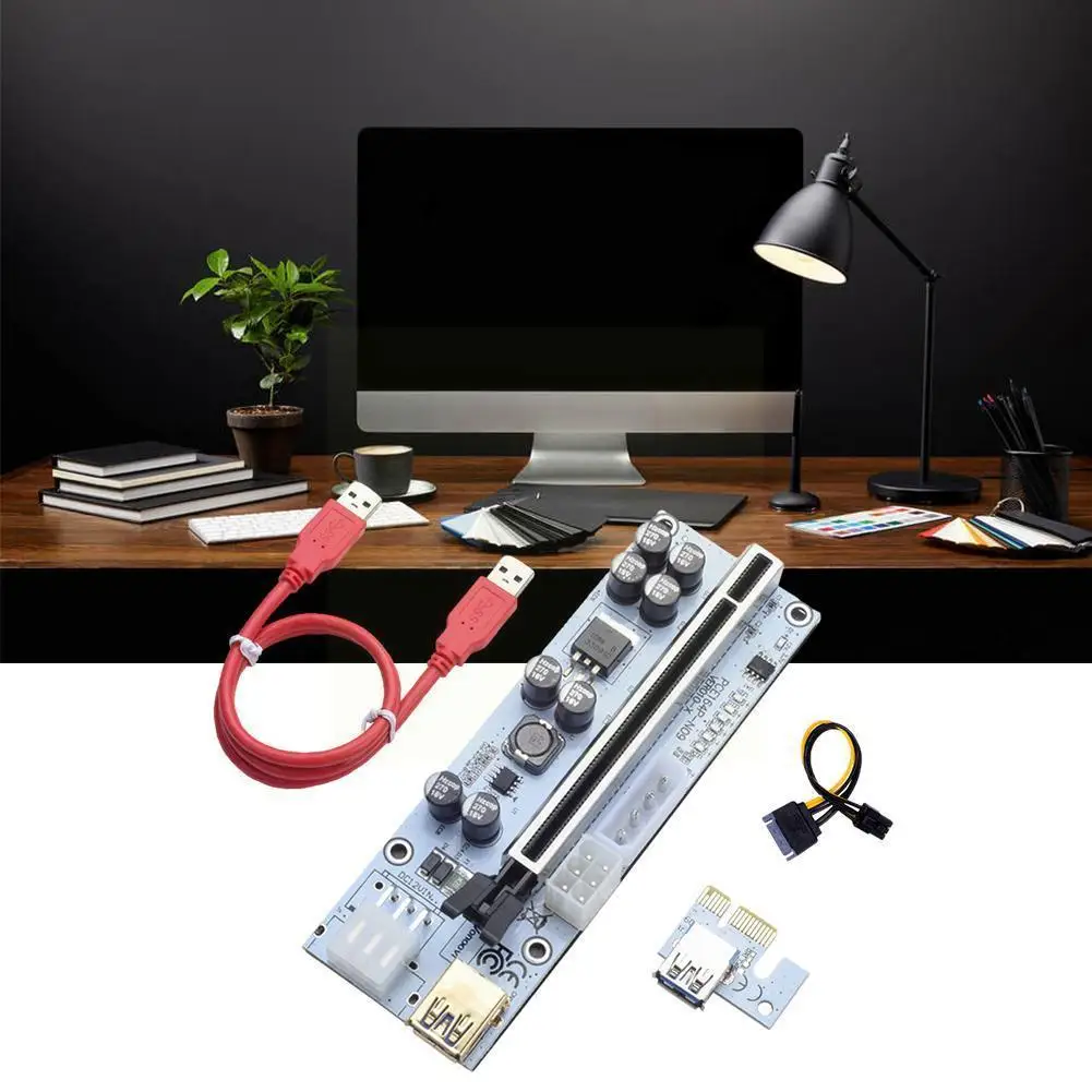Riser VER010 USB 3.0 PCI-E подъемник Реестровый Экспресс подъемник кабеля для видеокарты X16 расширитель PCI-E подъемная карта C2D2
Riser VER010 USB 3.0 PCI-E подъемник Реестровый Экспресс подъемник кабеля для видеокарты X16 расширитель PCI-E подъемная карта C2D2