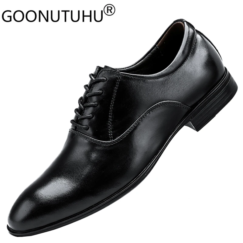 2022 New Fashion Men's Dress Shoes Genuine Leather Classic Black Brown White Big Size 36-50 Shoe Man Office Formal Shoes for Men
2022 New Fashion Men's Dress Shoes Genuine Leather Classic Black Brown White Big Size 36-50 Shoe Man Office Formal Shoes for Men