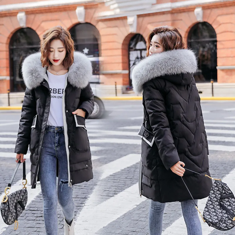 Woman parkas winter coat loose warm long women's jacket fashion casual office lady women's coat
Woman parkas winter coat loose warm long women's jacket fashion casual office lady women's coat