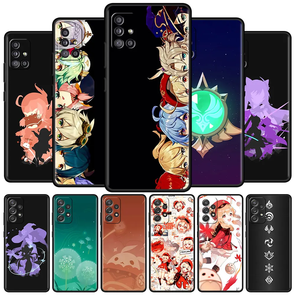 Silicone Case for Samsung A51 A12 A52 A21s Soft Funda for Galaxy A71 A32 A31 A02s A72 A11 A41 Phone Cover Genshin Impact
Silicone Case for Samsung A51 A12 A52 A21s Soft Funda for Galaxy A71 A32 A31 A02s A72 A11 A41 Phone Cover Genshin Impact