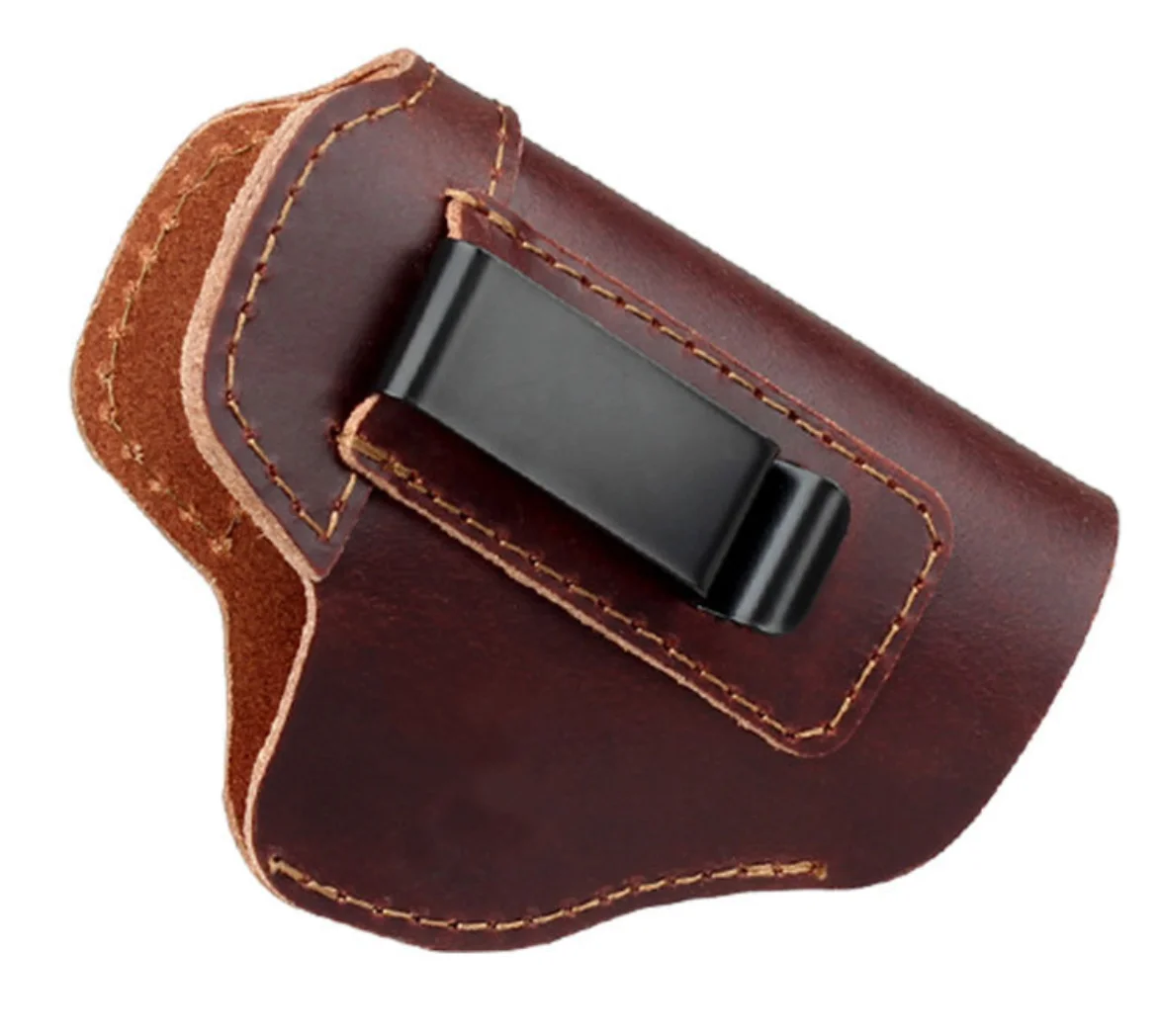 Outdoor Leather Holster Invisible Holster Waist Cover Leather IWB Holster Carry Pistol Case For Hidden Accessory Belt Bag
Outdoor Leather Holster Invisible Holster Waist Cover Leather IWB Holster Carry Pistol Case For Hidden Accessory Belt Bag
