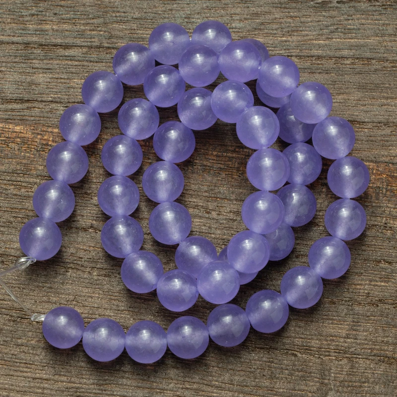 Wholesale Lavender Purple Jades Natural Stone Loose Beads 4 6 8 10 12 14mm DIY Making Bracelet Necklace Jewelry Accessories
Wholesale Lavender Purple Jades Natural Stone Loose Beads 4 6 8 10 12 14mm DIY Making Bracelet Necklace Jewelry Accessories