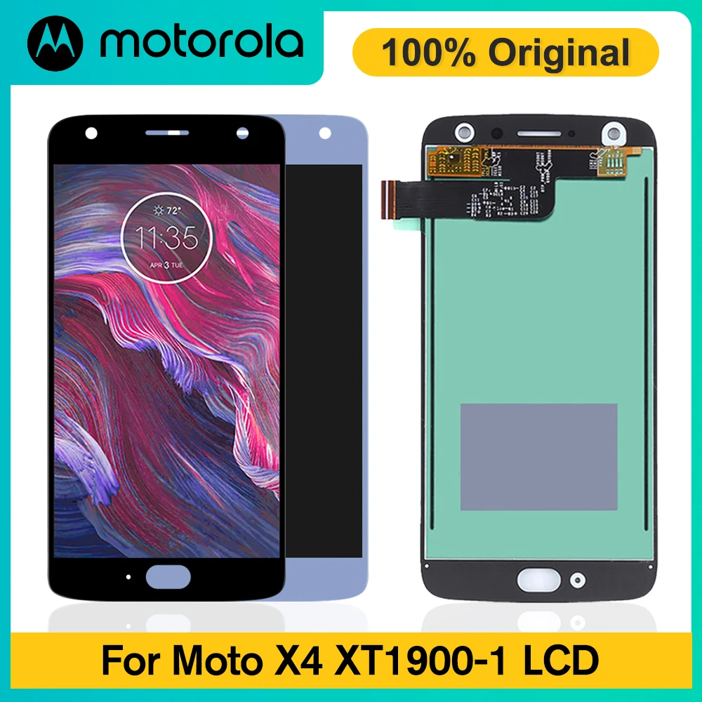 Фото 5 2 &quotОригинальный ЖК-дисплей для Motorola Moto X4 дисплей сенсорный экран дигитайзер