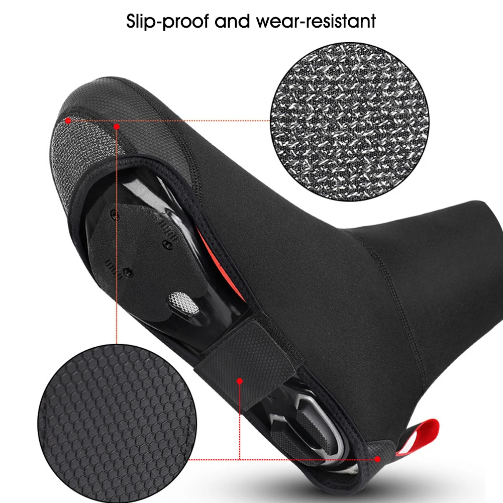 Cycling Boot Covers MTB Shoe Covers Winter Warm Thermal Neoprene Overshoes Waterproof Toe Cycling Shoe Covers Booties For Bike
Cycling Boot Covers MTB Shoe Covers Winter Warm Thermal Neoprene Overshoes Waterproof Toe Cycling Shoe Covers Booties For Bike