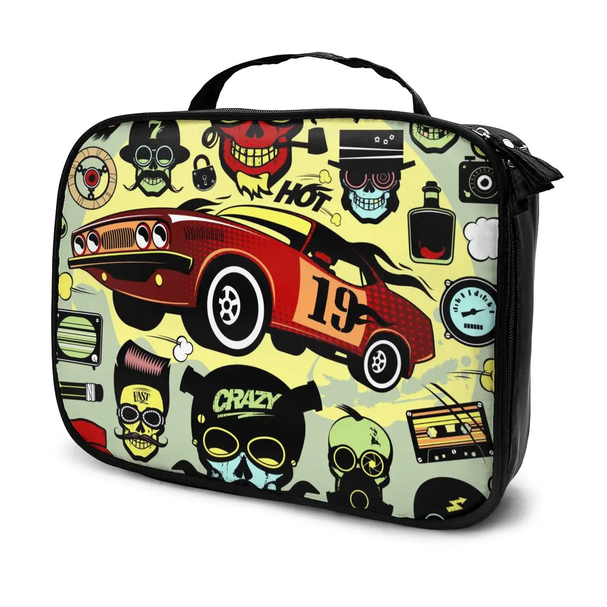 Многофункциональная косметичка с принтом «Гоночная машина Hipsers музыка Для женщин Макияж сумка туалетных принадлежностей Уход за лошадьми ...
Многофункциональная косметичка с принтом «Гоночная машина Hipsers музыка Для женщин Макияж сумка туалетных принадлежностей Уход за лошадьми ...