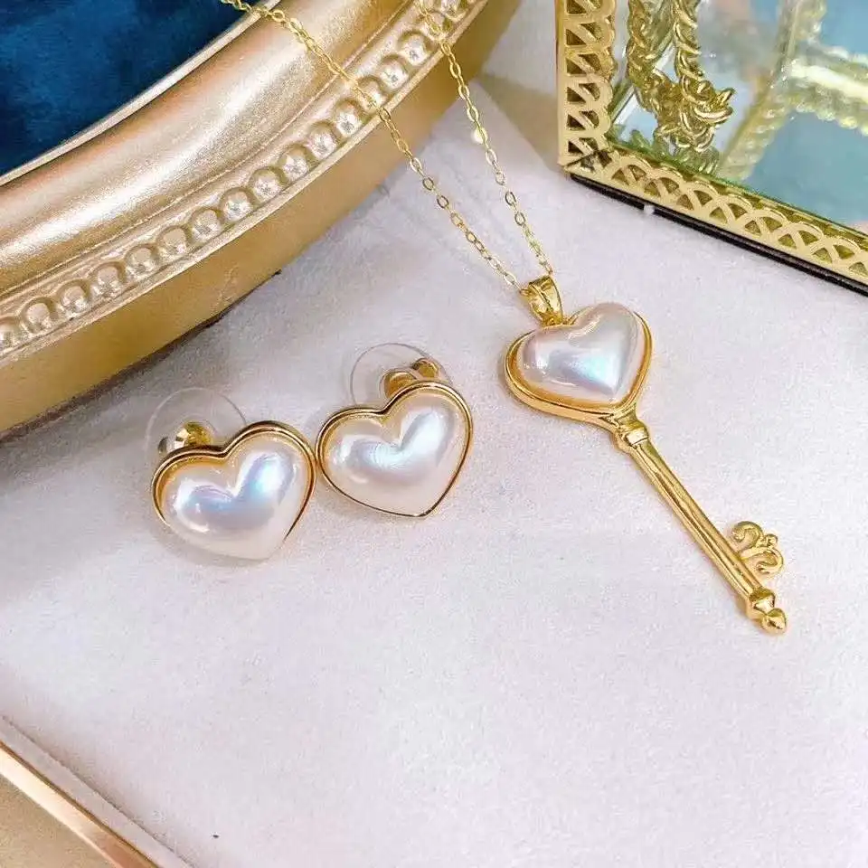 ECHSUN сердце, серьги, брелок, ожерелье, Круглый, японское мастерство, 14k золото, инкрустация, Инжекция, Mapei, ювелирный набор, два цвета на выбор
ECHSUN сердце, серьги, брелок, ожерелье, Круглый, японское мастерство, 14k золото, инкрустация, Инжекция, Mapei, ювелирный набор, два цвета на выбор