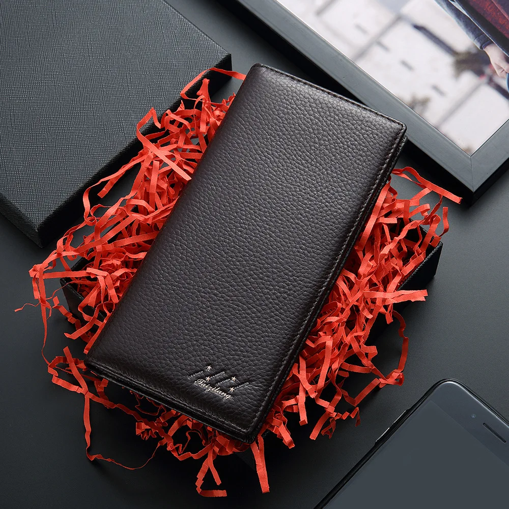 Genuine Leather Long Men's Wallet Multiple Styles Are Optional Cowhide Business Leisure Multi-card Purse
Genuine Leather Long Men's Wallet Multiple Styles Are Optional Cowhide Business Leisure Multi-card Purse