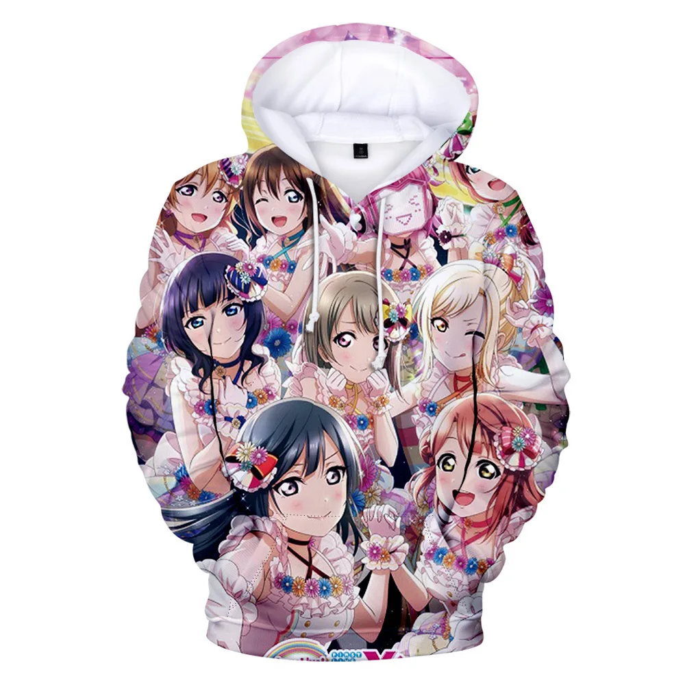 2021 3D Print LoveLive Hoodies Sweatshirt Hip Hop Streetshirt Hooded Sweatshirt Men/Women New Simple Fashion Pullover Clothes
2021 3D Print LoveLive Hoodies Sweatshirt Hip Hop Streetshirt Hooded Sweatshirt Men/Women New Simple Fashion Pullover Clothes