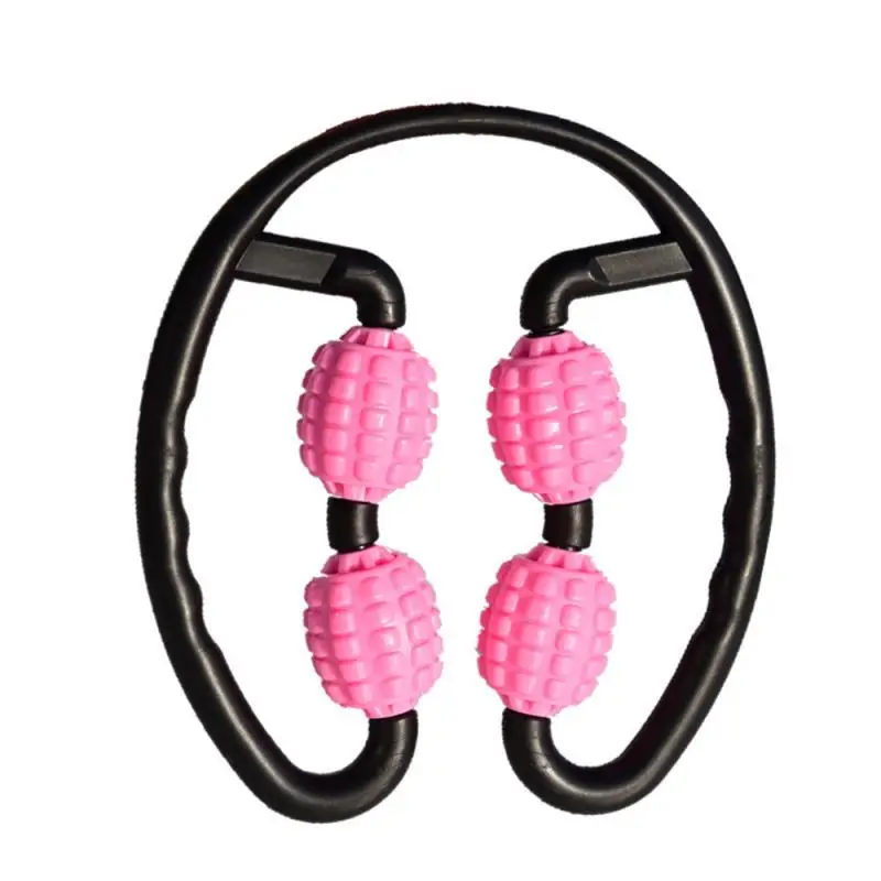 360 Degree Massager Leg Muscle Relaxation Roller Ring Clamp Leg Massage Stick Yoga Fitness Four Wheel Fitness Equipments
360 Degree Massager Leg Muscle Relaxation Roller Ring Clamp Leg Massage Stick Yoga Fitness Four Wheel Fitness Equipments