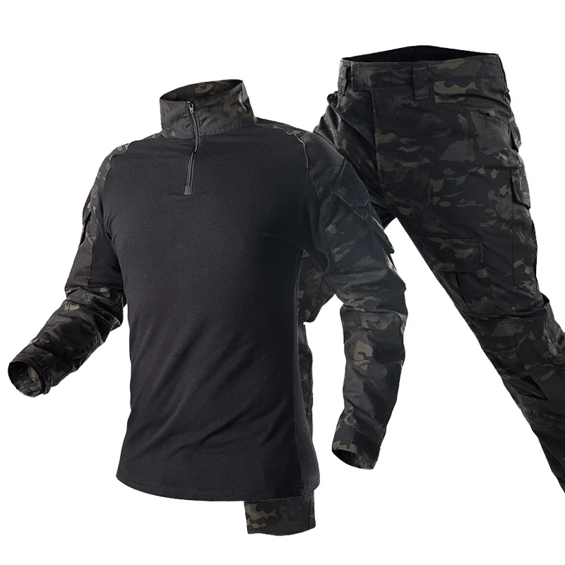 Military Uniform Men's Camouflage Frog Tactical Suits US Army Tactical Frog Clothing Men Women CS Training Suit BF049
Military Uniform Men's Camouflage Frog Tactical Suits US Army Tactical Frog Clothing Men Women CS Training Suit BF049