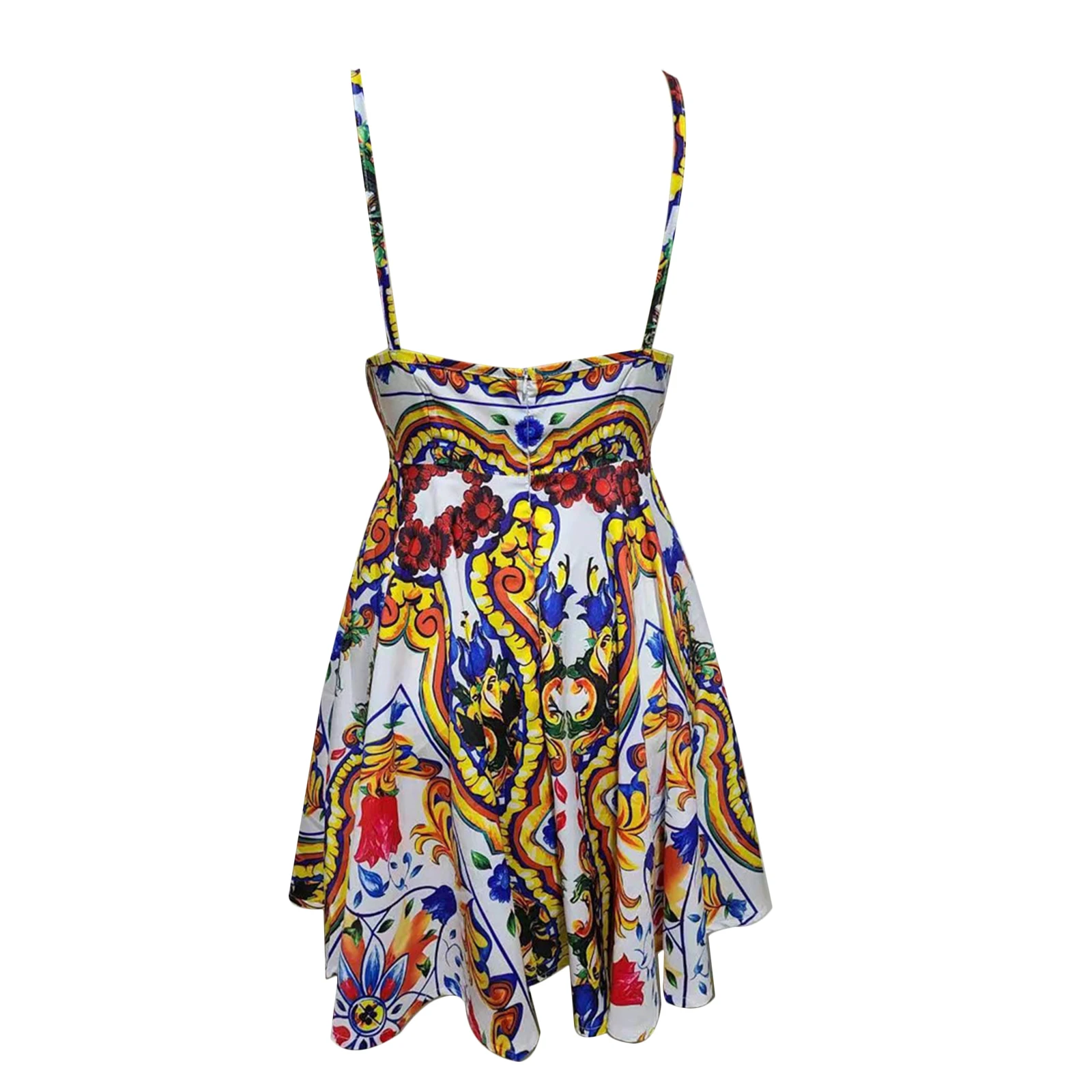2021 Women Boho Bodycon Printed Dresses Sleeveless Dresses Ladies Elegant Summer Vintage Sundress V-neck Mini Dress
2021 Women Boho Bodycon Printed Dresses Sleeveless Dresses Ladies Elegant Summer Vintage Sundress V-neck Mini Dress