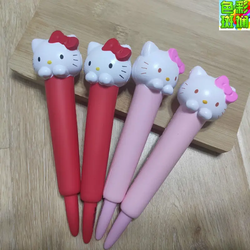 Декомпрессионная ручка Hello Kitty, декомпрессионная гелевая ручка с вентиляционным отверстием, мягкая черная ручка 0,5 мм, креативная ручка с от...
Декомпрессионная ручка Hello Kitty, декомпрессионная гелевая ручка с вентиляционным отверстием, мягкая черная ручка 0,5 мм, креативная ручка с от...