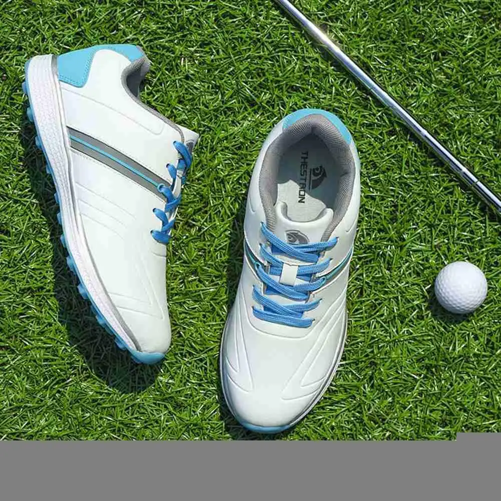 Golf Shoes Microfiber Womens Waterproof Pink Spikes Sneakers High Quality Women Golf For Golfer Ladies Walking Sport Shoes A9K8
Golf Shoes Microfiber Womens Waterproof Pink Spikes Sneakers High Quality Women Golf For Golfer Ladies Walking Sport Shoes A9K8
