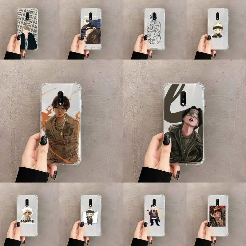 Agust D suga Phone Case Transparent For OnePlus MEIZU MEITU M 7 8 9 16 17 T PRO XS moible bag
Agust D suga Phone Case Transparent For OnePlus MEIZU MEITU M 7 8 9 16 17 T PRO XS moible bag